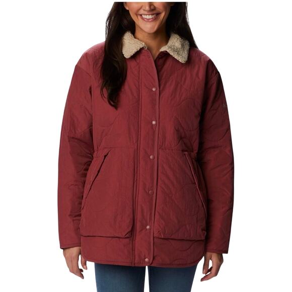 Columbia Jackets & Blazers - Columbia Women's Birchwood Quilted Jacket NWT BEETROOT SIZE XXL